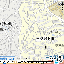 神奈川県横浜市神奈川区三ツ沢下町22-6周辺の地図