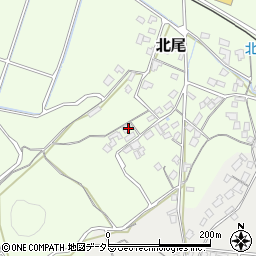 鳥取県東伯郡北栄町北尾412周辺の地図