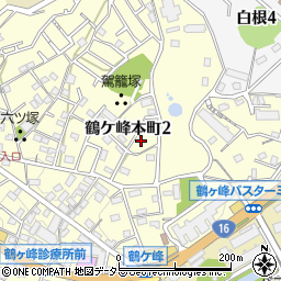 神奈川県横浜市旭区鶴ケ峰本町2丁目20-9周辺の地図