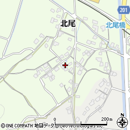 鳥取県東伯郡北栄町北尾443周辺の地図