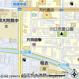 島根県松江市学園1丁目4-12周辺の地図
