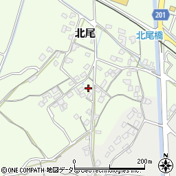 鳥取県東伯郡北栄町北尾136周辺の地図