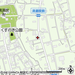 神奈川県厚木市三田2553周辺の地図