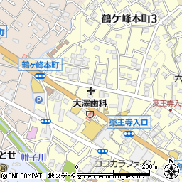 メナード化粧品川島代行店周辺の地図