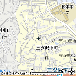 神奈川県横浜市神奈川区三ツ沢下町22-24周辺の地図