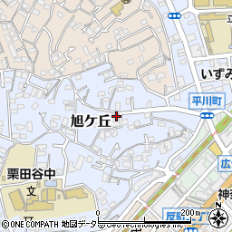 神奈川県横浜市神奈川区旭ケ丘4-23周辺の地図