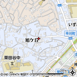 神奈川県横浜市神奈川区旭ケ丘4-22周辺の地図