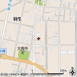 岐阜県加茂郡富加町羽生2422-1周辺の地図