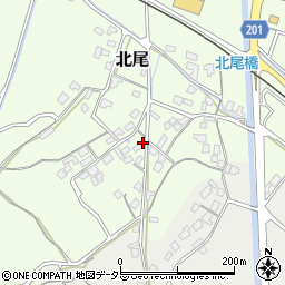 鳥取県東伯郡北栄町北尾137周辺の地図