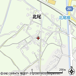 鳥取県東伯郡北栄町北尾135周辺の地図