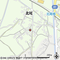 鳥取県東伯郡北栄町北尾135周辺の地図