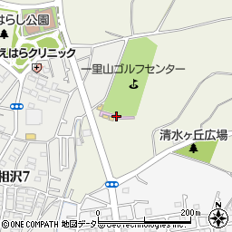 一里山ゴルフセンター周辺の地図