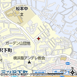神奈川県横浜市神奈川区三ツ沢下町19-20周辺の地図