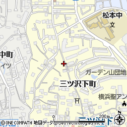 神奈川県横浜市神奈川区三ツ沢下町22-21周辺の地図