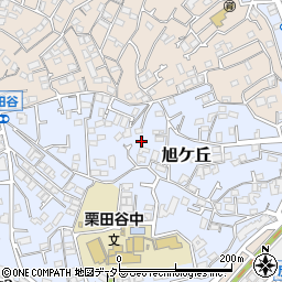 神奈川県横浜市神奈川区旭ケ丘21周辺の地図