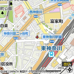 パラカ西神奈川第１駐車場周辺の地図