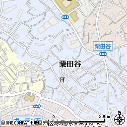 神奈川県横浜市神奈川区栗田谷28-16周辺の地図
