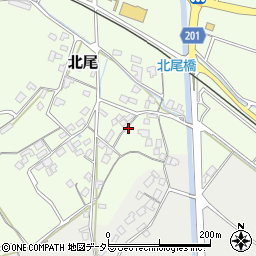 鳥取県東伯郡北栄町北尾141周辺の地図