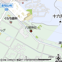 岐阜県関市倉知288周辺の地図