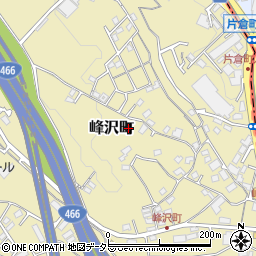 神奈川県横浜市保土ケ谷区峰沢町周辺の地図