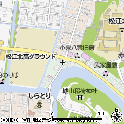 松江鹿島美保関線周辺の地図