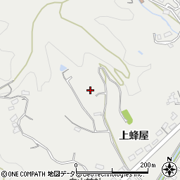 岐阜県美濃加茂市蜂屋町上蜂屋周辺の地図