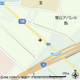 鳥取県西伯郡大山町所子1100周辺の地図