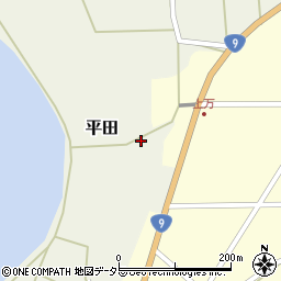 鳥取県西伯郡大山町平田114周辺の地図