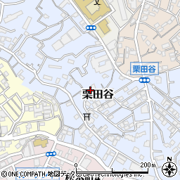 神奈川県横浜市神奈川区栗田谷28-15周辺の地図