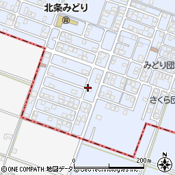 河田美容室周辺の地図