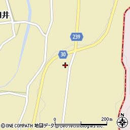 鳥取県西伯郡大山町羽田井279周辺の地図