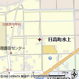 兵庫県豊岡市日高町水上36-3周辺の地図