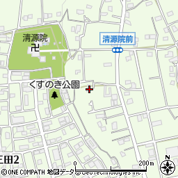 神奈川県厚木市三田2559周辺の地図