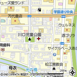 島根県松江市学園1丁目11-3周辺の地図