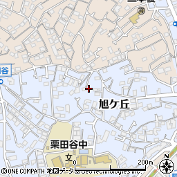 神奈川県横浜市神奈川区旭ケ丘21-6周辺の地図