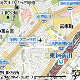 神奈川県原爆被災者の会周辺の地図