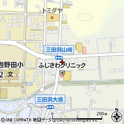 螢雪ゼミナール　三田洞校周辺の地図