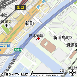 日本通運株式会社　横浜航空支店横浜国内航空貨物センター周辺の地図