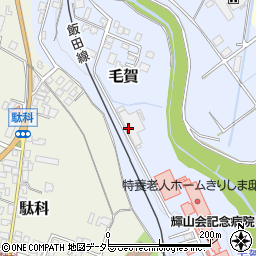 信菱電機株式会社　毛賀工場周辺の地図