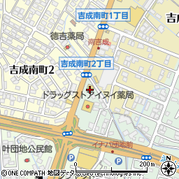 ローソン鳥取吉成店周辺の地図