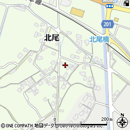 鳥取県東伯郡北栄町北尾128周辺の地図
