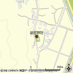 波吉神社周辺の地図