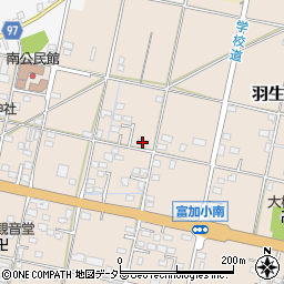 岐阜県加茂郡富加町羽生1413-11周辺の地図