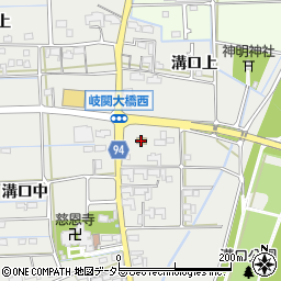 ファミリーマート新岐関大橋店周辺の地図
