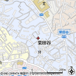 神奈川県横浜市神奈川区栗田谷28-22周辺の地図