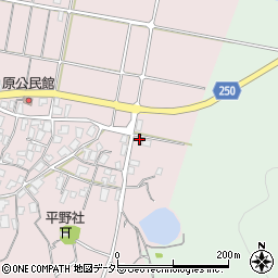鳥取県東伯郡北栄町原12周辺の地図