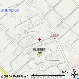 鳥取県米子市葭津周辺の地図