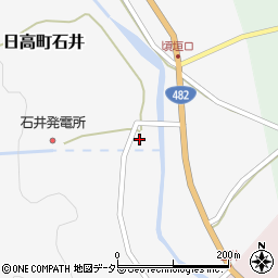 兵庫県豊岡市日高町石井109周辺の地図