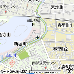 岐阜県関市新堀町18周辺の地図