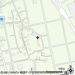 神奈川県厚木市三田2329周辺の地図
